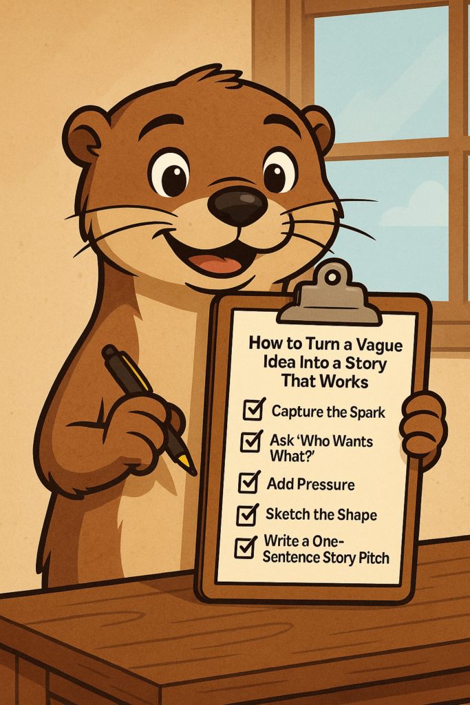 How to Turn a Vague Idea Into a Story That Works