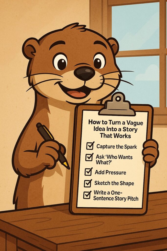 How to Turn a Vague Idea Into a Story That Works